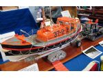 RNLB Har Lil with its launching carriage and Talus tractor, totally scratch built by Bill Power and winner of a number of awards including Best in Show.